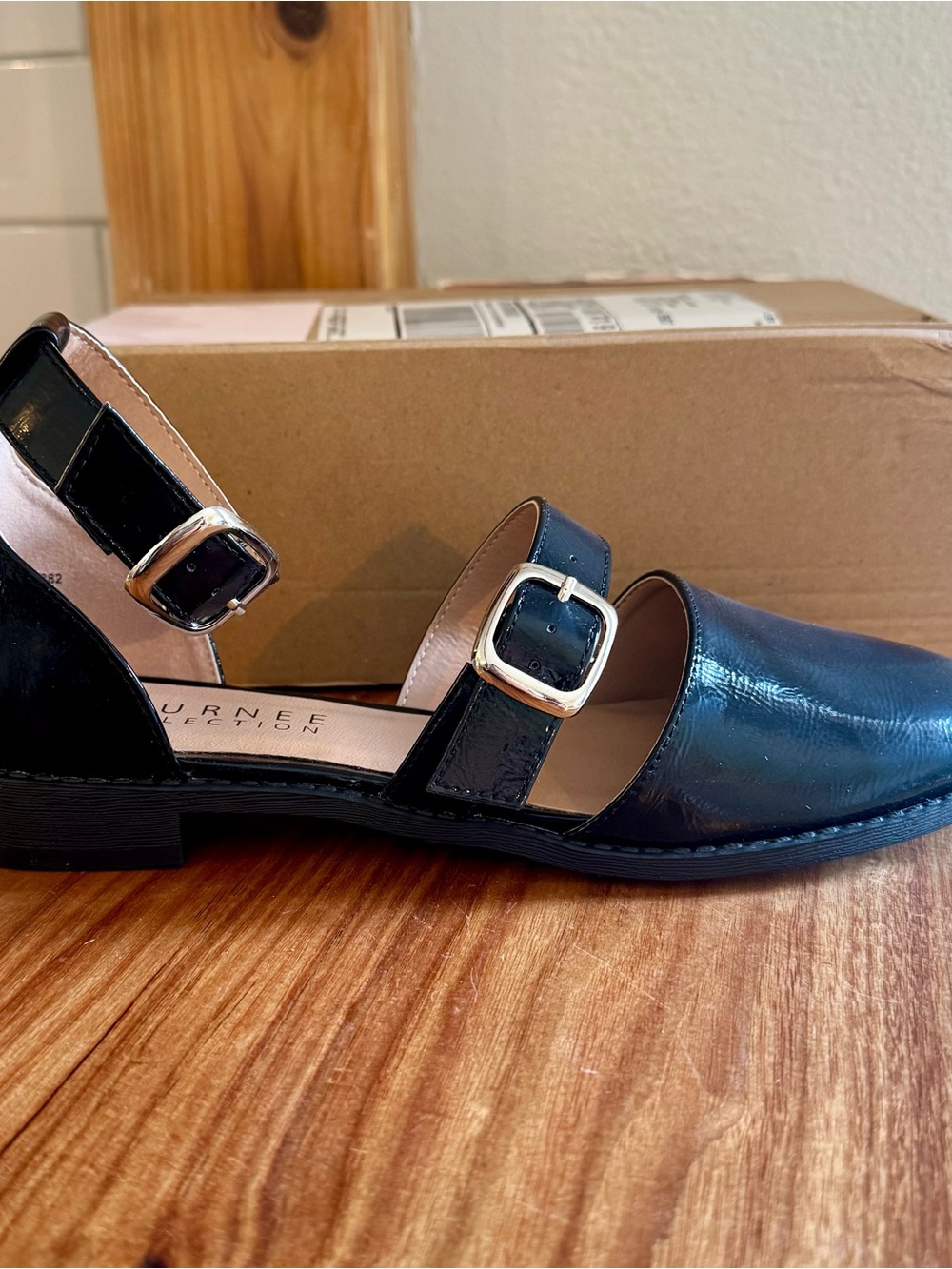 Journee Collection - Constance Mary Jane Loafer - Women’s Size 7.5 - Blk - NWT